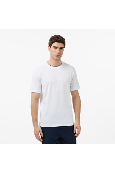 Nautica Erkek Beyaz Regular Fit T-Shirt