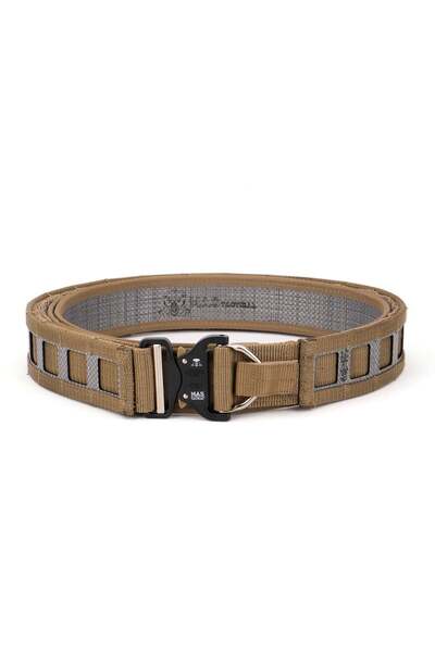 Mastactical Mas Tactical® Görev Kemeri 6168 Tegris D-Tokalı 50mm Tan Rengi