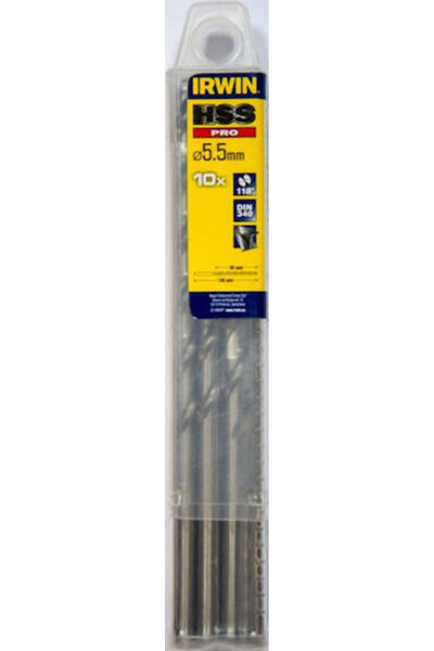 Irwin Burghiu diamantat HSS cu coadă cilindrică pentru metal 5.5x140mm Cod: 1...