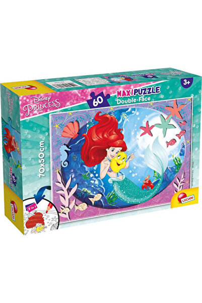 Lisciani Giochi Puzzle pentru copii cu două fețe Supermaxi Mica Sirenă, pentr...
