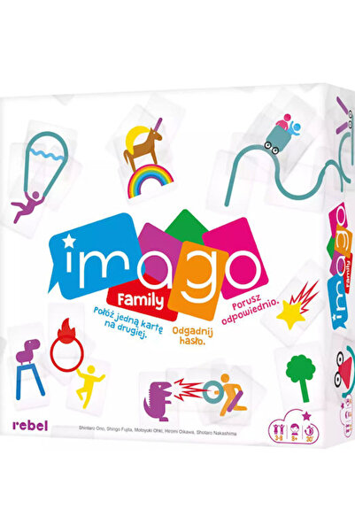 Rebel Joc de societate Imago Family pentru 3-8 jucători, 8+ ani (PL)