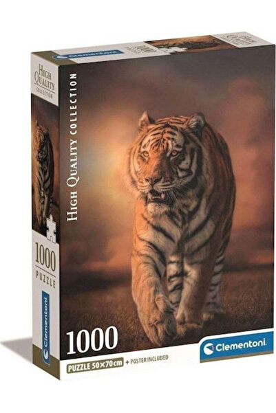 CLEMENTONI Cle Puzzle 1000 Compact Tiger 39773 Cod: 39773