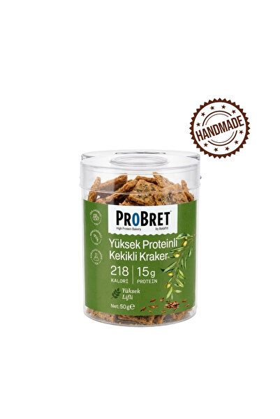 Botafitt PR0BRET Yüksek Proteinli Kekikli Kraker