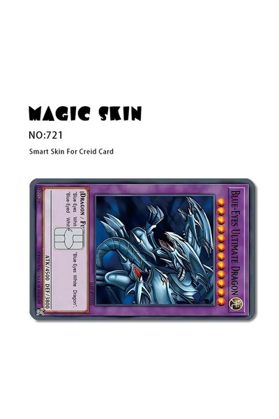 Choice1 Bandai Small chip 721 Anime Yugioh Card Decals Skin 2.5D HD Stickers ...
