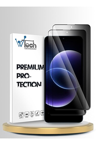Wtech Redmi 17C 4G 2026 Premium E2E Series Privacy Full Cover Tempered Glass ...
