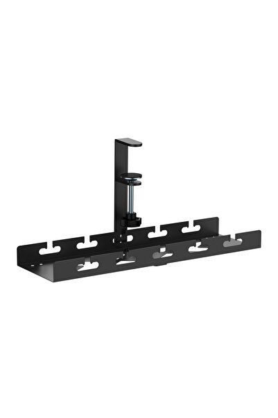 Brateck cable management γραφείου CC11-10-1, μεταλλικό, 40x12.9x19cm, μαύρο