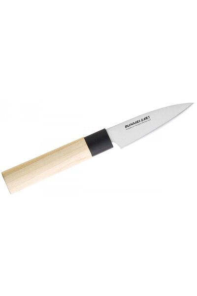 Bunmei Cutut de bucatarie, Bunmei, Inox, 9 cm, Argintiu/Bej