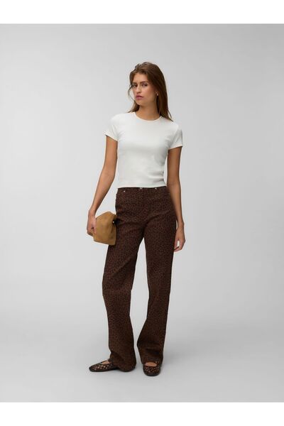 Vero Moda Weit geschnitten VMTESSA Hohe Taille Weiter Beinschnitt Jeans