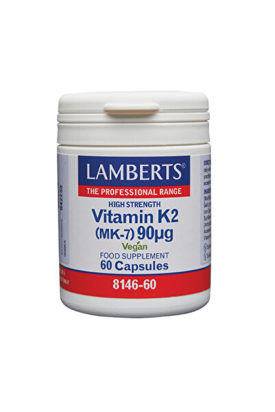 Lamberts Βιταμίνη Κ2 90mg, 60 Κάψουλες