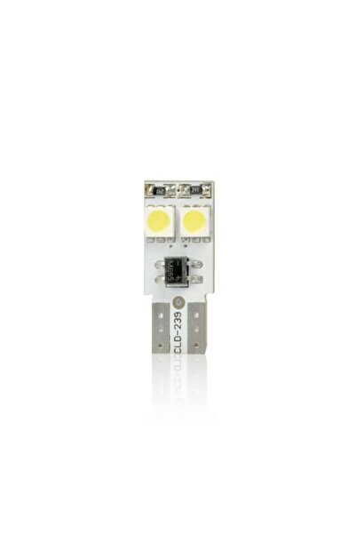 Vecta Set 2 becuri auto 12V T10 W2.1x9.5d 5W cu 4 leduri SMD 5050SMD Canbus ,...