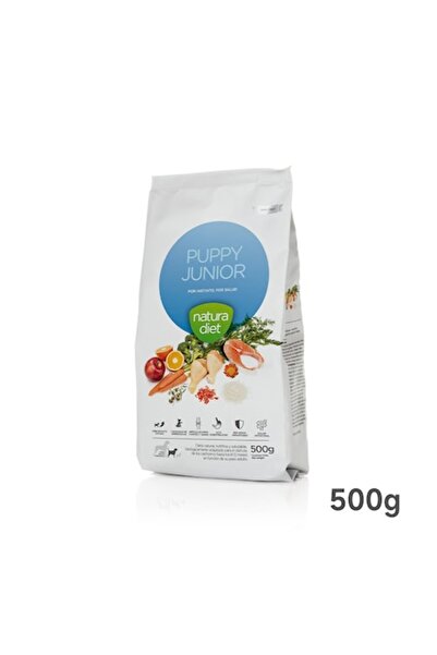Natura Diet Τροφή για Κουτάβια Junior, Κοτόπουλο και Ρύζι 500γρ, Υποαλλεργική...