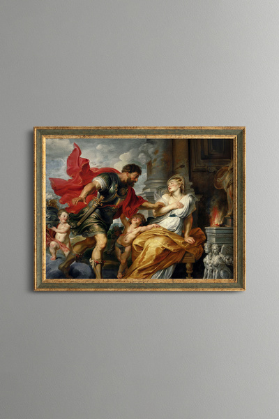 epiqart Rubens - Vintage Patterned Painting - Fine Model