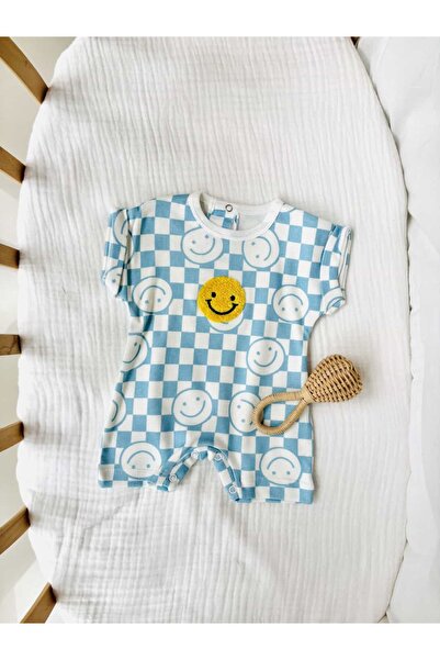 NUNU BABY Smile Damalı Tulum