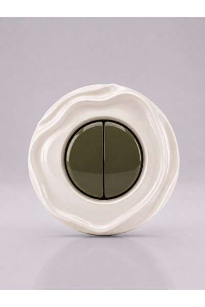 VRC Ticaret Special Design Wavy Series Exterior Cream Interior Khaki Decorati...