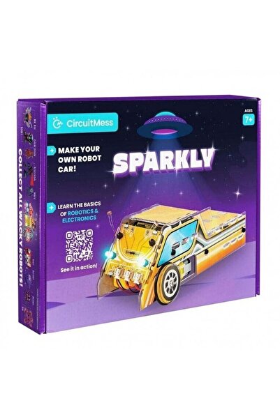 OEM CircuitMess Λαμπερό Ρομποτικό Αυτοκίνητο (SPARKLY)