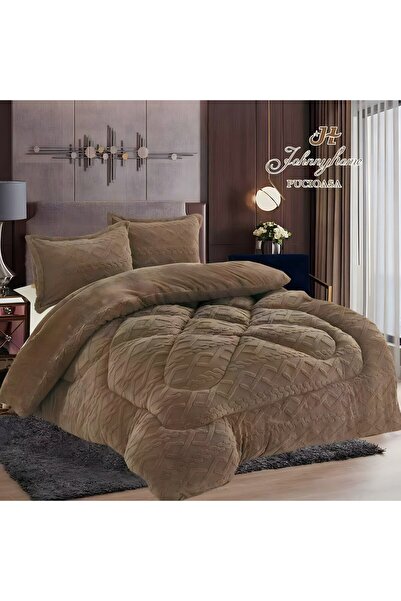 OEM Fur Duvet 2 Persons 3 Pieces 200x230 cm, Model PV-01