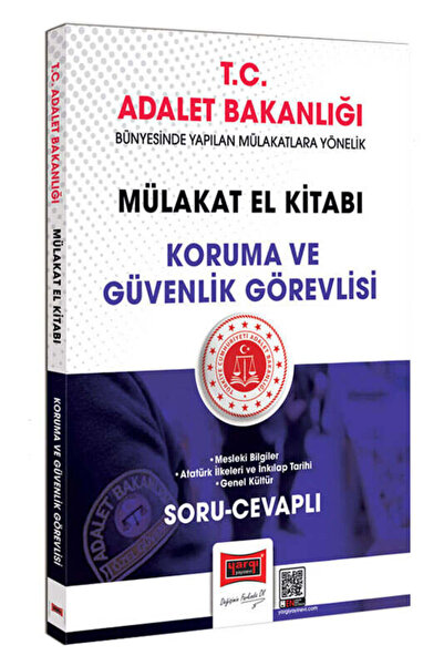 Yargı Yayınları T.C. Adalet Bakanlığı Koruma ve Güvenlik Görevlisi Mülakat El...