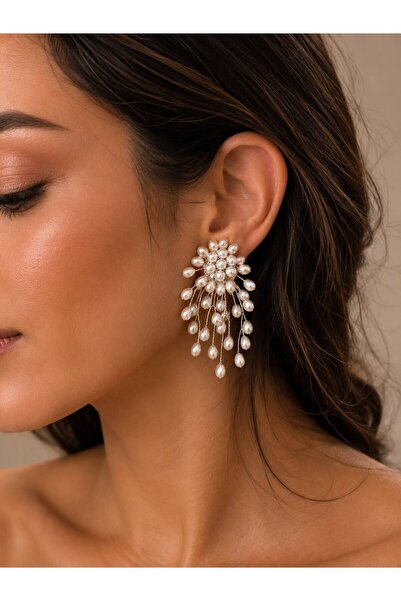 Store Diva Charm İnci Şık Kadın Küpe