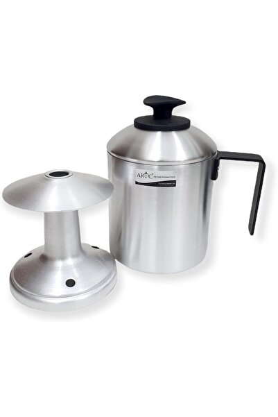 ARTC Aluminium Karak Chai Tea Pot, Arabic Qahwa Boiler Jug Qahwa Brewer 2 Ltr