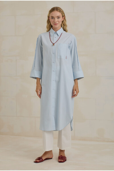 HE-QA Sagra Shirt Light Blue