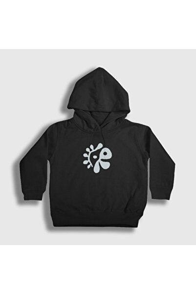 Presmono Unisex Kids Black Logo Color Outside the Lines K-Pop Cortis Hooded S...
