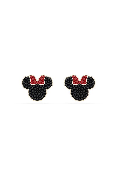 Swarovski 5737561 Küpe Mıckey&Mınnıe:Pe Stud Mn Mul/Ros