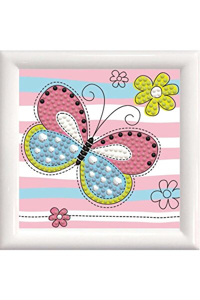 Liva Craft Elmas Mozaik Tablo 10.2 cm x 10.2 cm Paten Ayakkabı Boncuk Yapıştı...