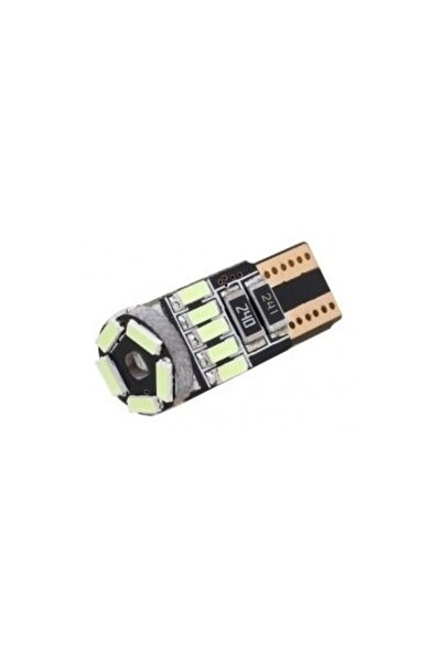 Xenon Bright LED auto T10 Canbus roșu cu 15 LED-uri SMD 4014, Alimentare 12V ...