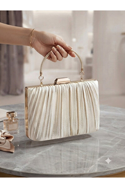 Famels Ten Saten New Model Battery Operated Evening Dress Bag Handbag/Hand Ba...