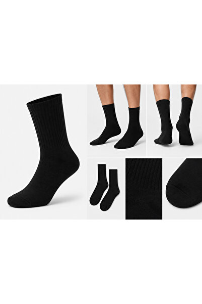 MultiButik Șosete de tenis unisex de calitate premium XGRİ POLO (3 perechi)