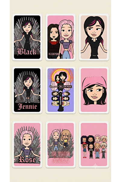 sevimliflower Game of blackpink fotokart 6 adet al 3 adet hediye geliyor