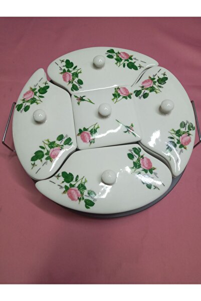 Empressco Stylish and Durable Porcelain Breakfast Set, Modern Design and Easy...
