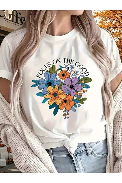 STITCHLY Women'S Casual Crew-Neck T-Shirt - A New Arrival Spring/Summer, Offe...