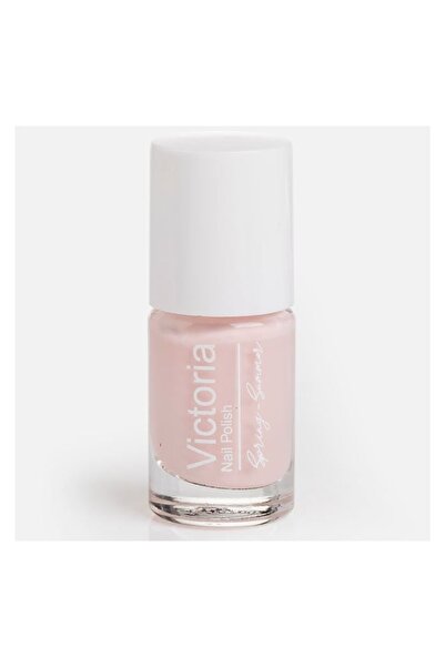 Victoria Ojă clasică pentru unghii, nuanță bej, 6 ml – culoare intensă și man...