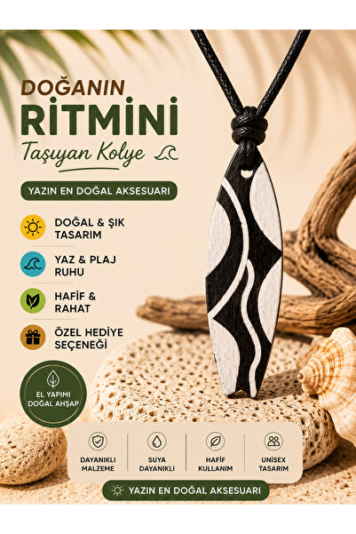 TUTU DESİGN Surf Board Men's Women's Necklace