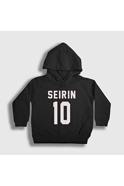 Presmono Hanorac cu glugă pentru copii unisex, negru, Taiga Kagami Seirin 10 ...