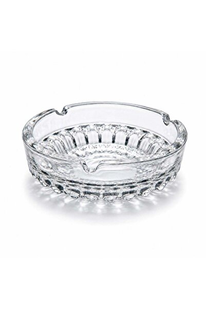 CASA JOY Scrumieră din sticlă, set de 6, Model Cristal, 10,5 x 3,5 cm, Transp...