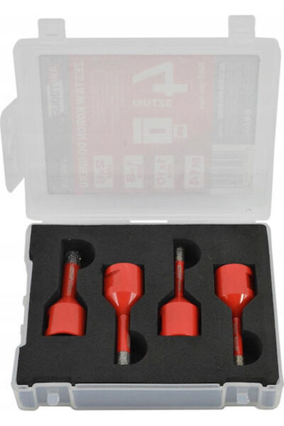AwTools Set de freze diamantate pentru gresie 260gr