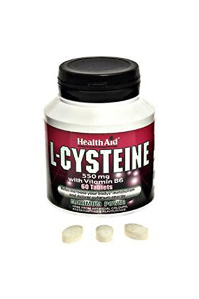 Health Aid L-Κυστεΐνη 550mg 30 Κάψουλες