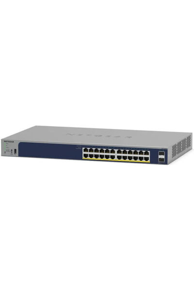 NETGEAR Switch PoE+ gestionat L2 / L3 cu 24 de porturi Ethernet Gigabit (1Gbp...