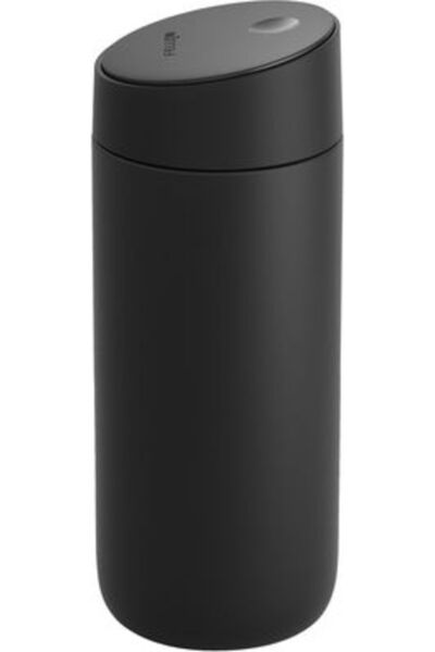 Fellow Termos din sticlă Carter, din oțel inoxidabil, 473ml, negru, Cod: 1214...