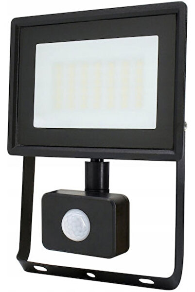 Bemko Proiector LED Impermeabil 30W Alb 4000K cu Senzor de Mișcare IP65