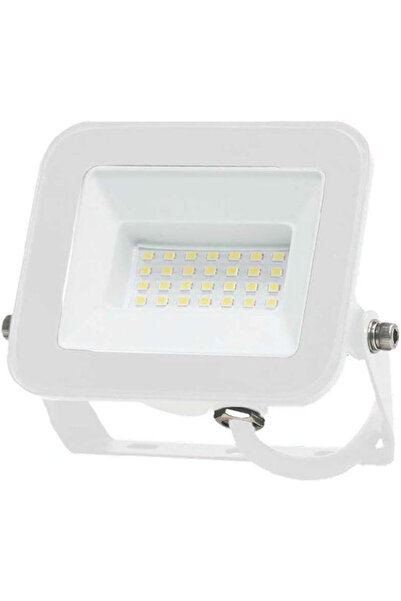 V-TAC Proiector LED Impermeabil 30W Alb Rece 6500K IP65 Cod: 10025