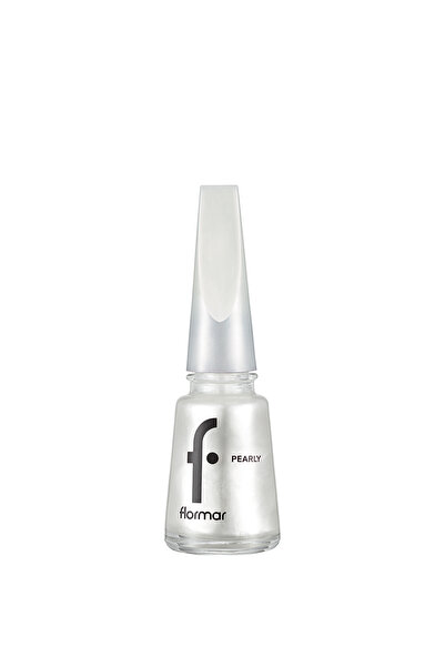 Flormar Pearly Nail Enamel PNE-R2 201 Luxury White