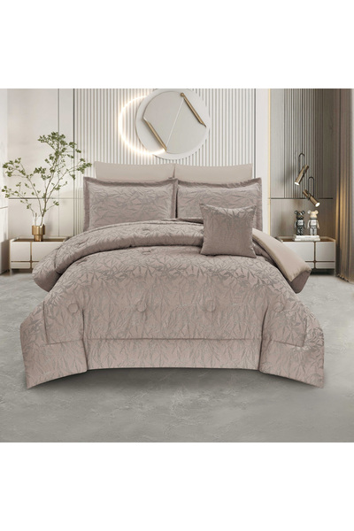 Rahaty Store Lumi Microfiber Bedspread 4 Pieces Single