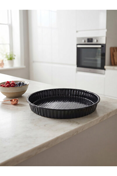 DS Home&Design Non-Stick Coating Tart and Quiche Mold - Serrated Edge Profess...