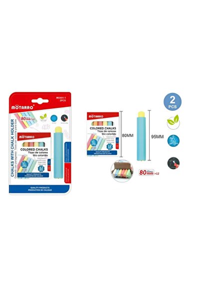 idei Set 12 Bucăți Gize Colorate cu Suport Autoaderent pentru Ghips