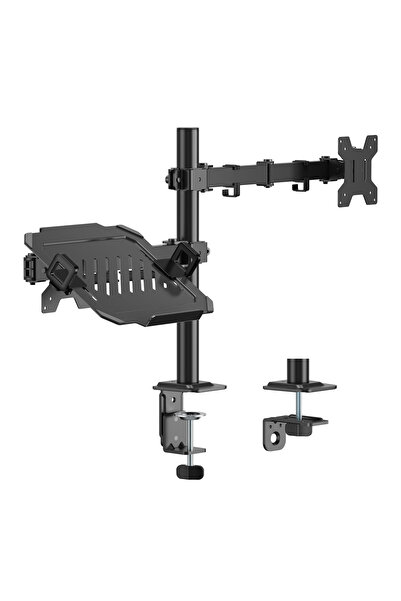 POWERTECH βάση γραφείου οθόνης & laptop PT-1569, 17-32", έως 10kg