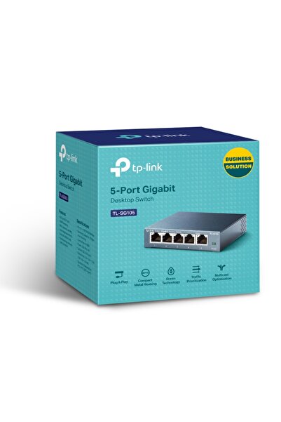 OEM Διακλαδωτής 5 θυρών Gigabit RJ45, Επιτραπέζιο ατσάλινο περίβλημα