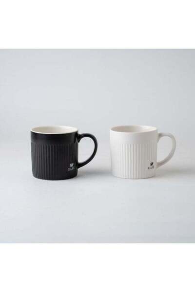 Danube Home Danube Essential 2-Piece New Bone China Mug Set - 370ml, Elegant ...